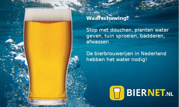 Water om bier te maken